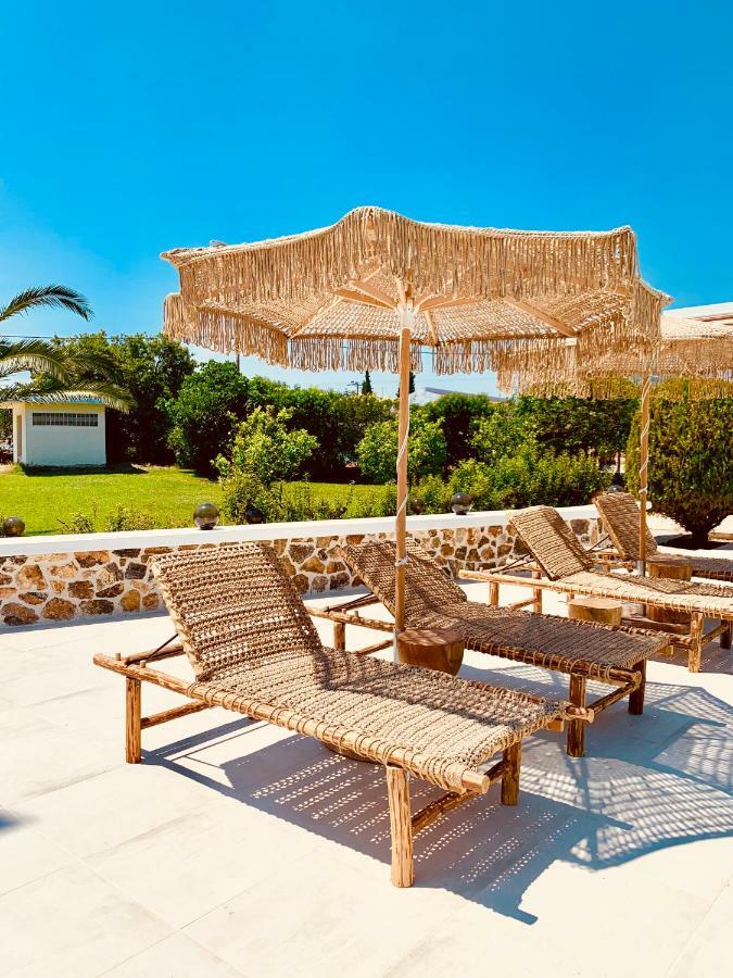 Mythos Luxury Villa Faliraki Exterior foto