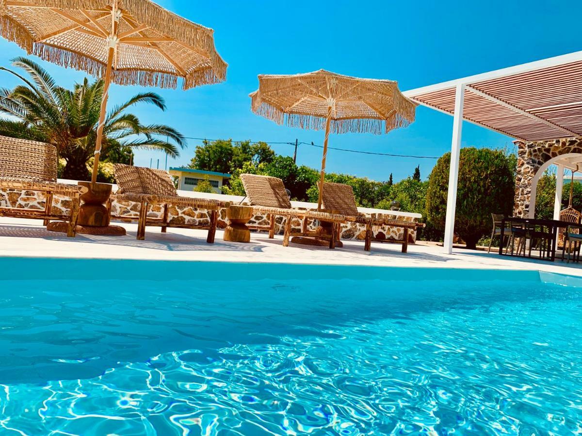 Mythos Luxury Villa Faliraki Exterior foto